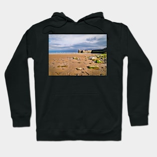 Beach, Sunshine & Dark Clouds - Coastal Scenery - Saundersfoot Hoodie